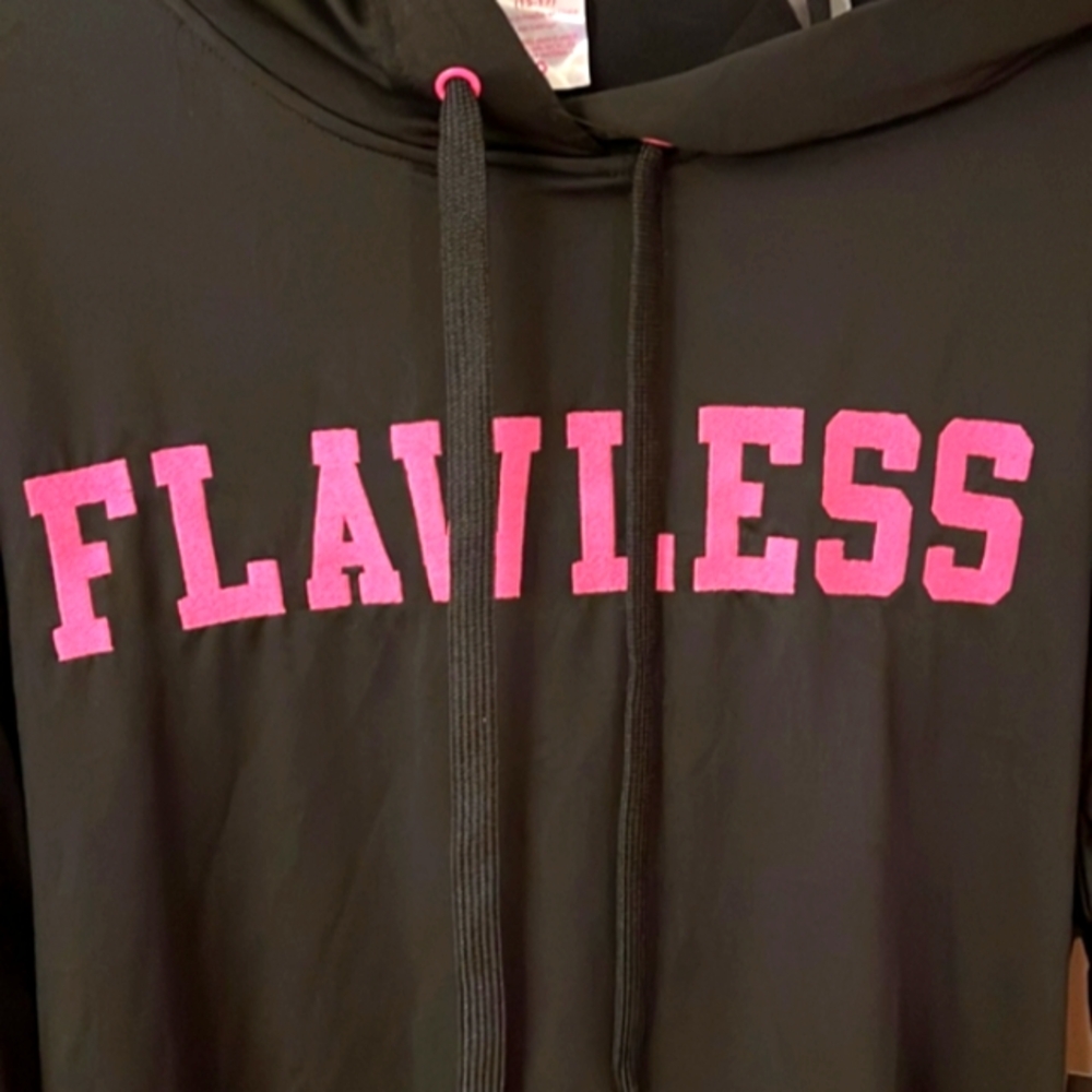 No Boundaries Lightweight Hoodie & Leggings Active Set Hot Pink & Black NWOT - Picture 2 of 12